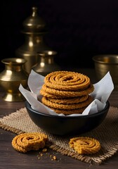 Indian Murukku Snacks