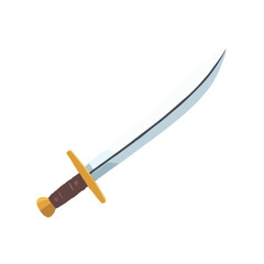 Detailed Cartoon Cutlass Sword