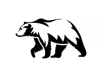 Bear Silhouette Logo.eps