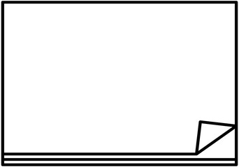 Minimal Text Frame Line
