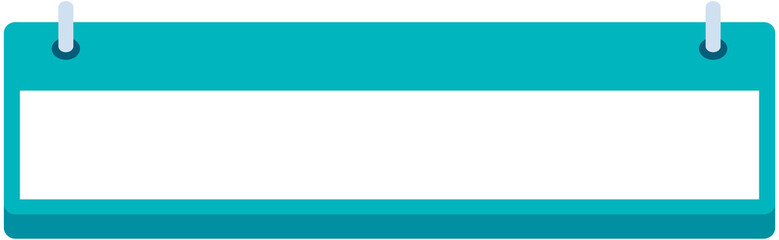 Obraz premium Calendar Text Box Frame 