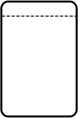 Minimal Menu Text Frame 
