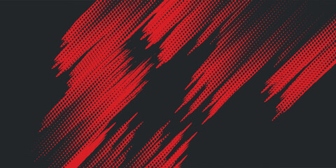 Background, contrast red and black color abstract template for business design. Technology style. Vector illustration eps 10