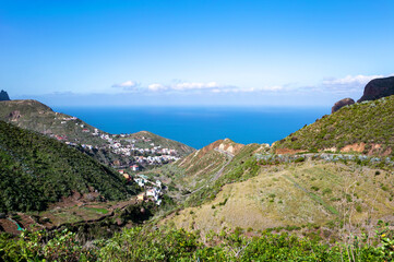 Village Taganana, Island Tenerife, Canary Islands, Spain, Europe.