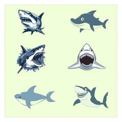 Shark Vector File - 9