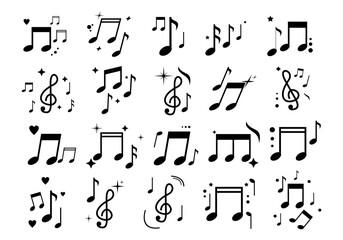Music Note Icon Element
