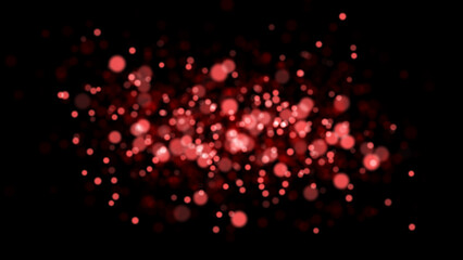 Merry Christmas Text Animation with Bokeh Background, Sparkles & Holiday Lights - Festive Christmas Wishes, Bokeh Effect, Holiday Greetings, Christmas Celebration, Xmas Video Animation 4K.