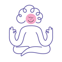 Mindful Meditation: Simple Line Art for Inner Peace & Wellness