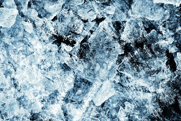 Cracked Ice Frozen Texture
