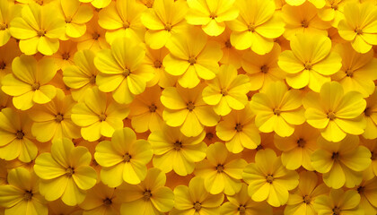 "A bright and cheerful background filled with vibrant yellow flowers, radiating warmth and happiness."
