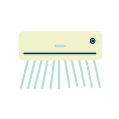 Wall Mounted Air Conditioner Illustration Cooling Appliance
