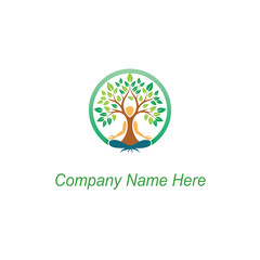 yoga tree logo