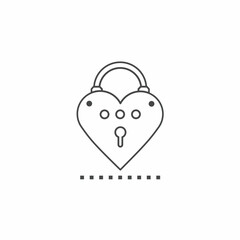 Padlock vector collection. Illustration design for business. Stock vector.