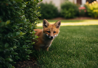 Fototapeta premium Fox in forest