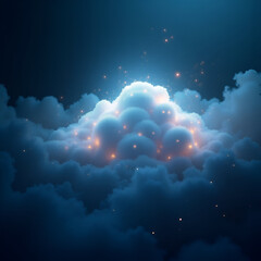 conceptual image of cloud