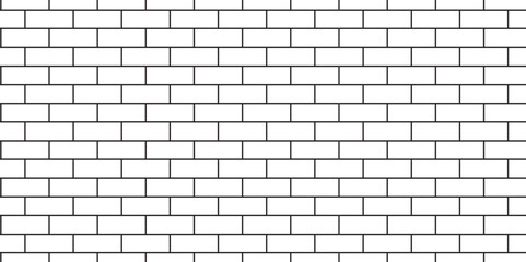 White brick background texture. White brick pattern and white background wall brick.	