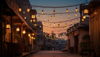 A Warm Evening In A Beautiful City in India