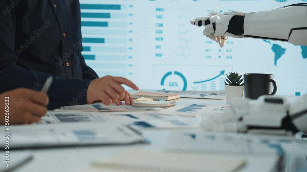 Poster ai-driven tools supporting professionals in analyzing sales trends and refining data-driven business