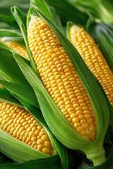 Close-up of Fresh Corn