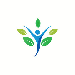 Wellness And success Health logo Design
