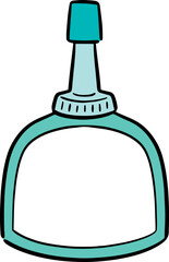 Illustration of glue bottle
