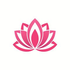 lotus logo design vector 