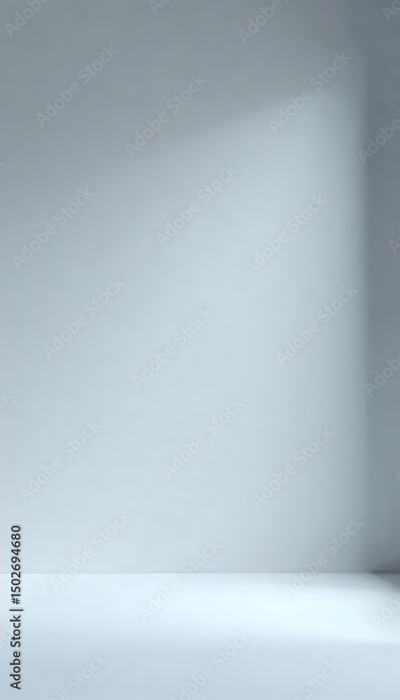 Poster generative ai minimalist studio wall soft lighting abstract background