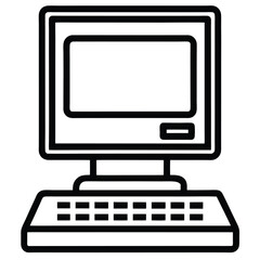 vector computer icon
