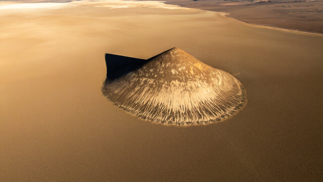 Top view of Cono de Arita, Salta, Argentina