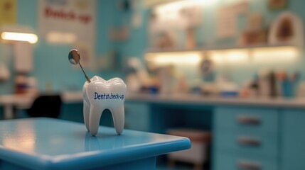 Dental Clinic Tooth Model