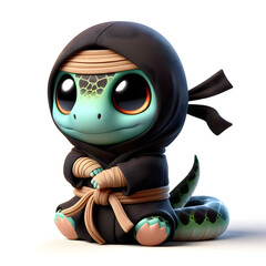cute snake ninja