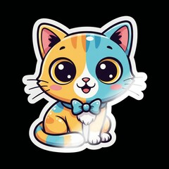 Cat sticker