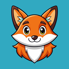 red fox cartoon