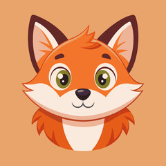 red fox cartoon