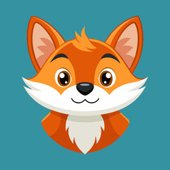 red fox cartoon