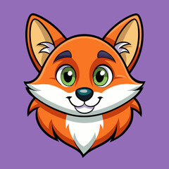 red fox cartoon