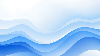 minimal light blue Smooth Flowing Gradient Layer waves background 
