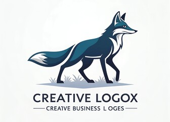 Vector Fox Icon Creative Business Logo Design