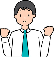 Fototapeta premium Illustration of businessman 