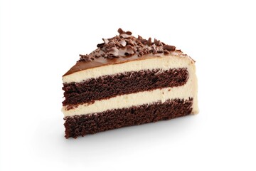 Chocolate cake slice