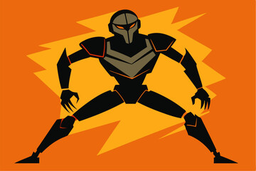 Modern digital abstract background featuring a dynamic gradient of vibrant neon colors including blue, red, pink, and orange. Vertical light stripes create a sense of depth and motion, making it perfe