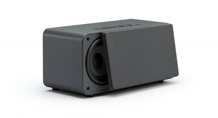 Obraz premium Gray portable speaker product image