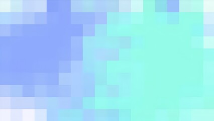 Obraz premium A colorful light wallpaper that is lit up and has a purple and light blue with squares pixel stye