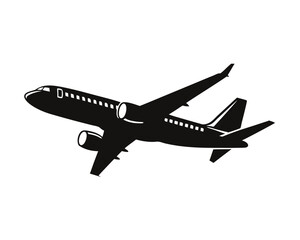 airplanes vector icon on white background, airplane vector Illustration