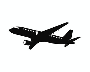 airplanes vector icon on white background, airplane vector Illustration