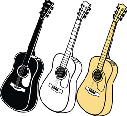Naklejka premium guitar