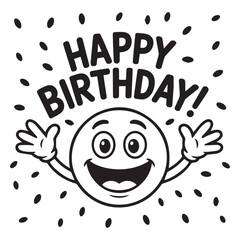 happy emoji face vector