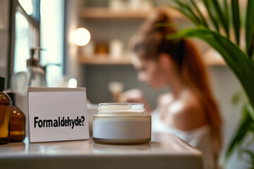 Cosmetics that may contain formaldehyde , Generative AI
