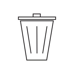 trash bin icon