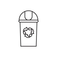 rubbish bin icon 